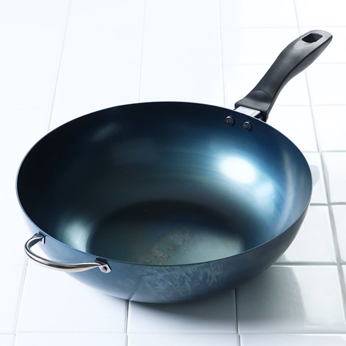 使いやすい鉄フライパン 深型 28cm IH対応 いため鍋 こだわり職人 日本