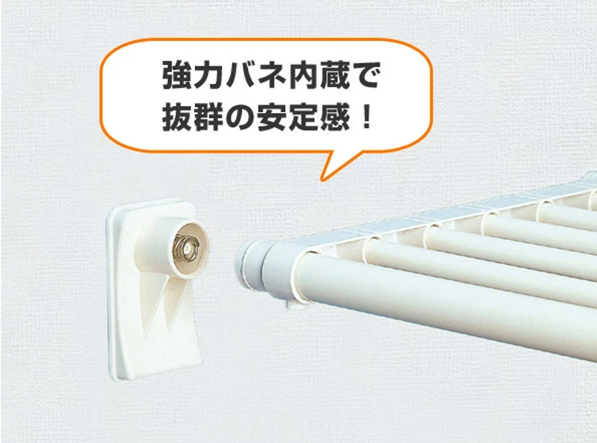 つっぱり棚 スーパーワイド棚 大 取付幅118...の詳細画像3