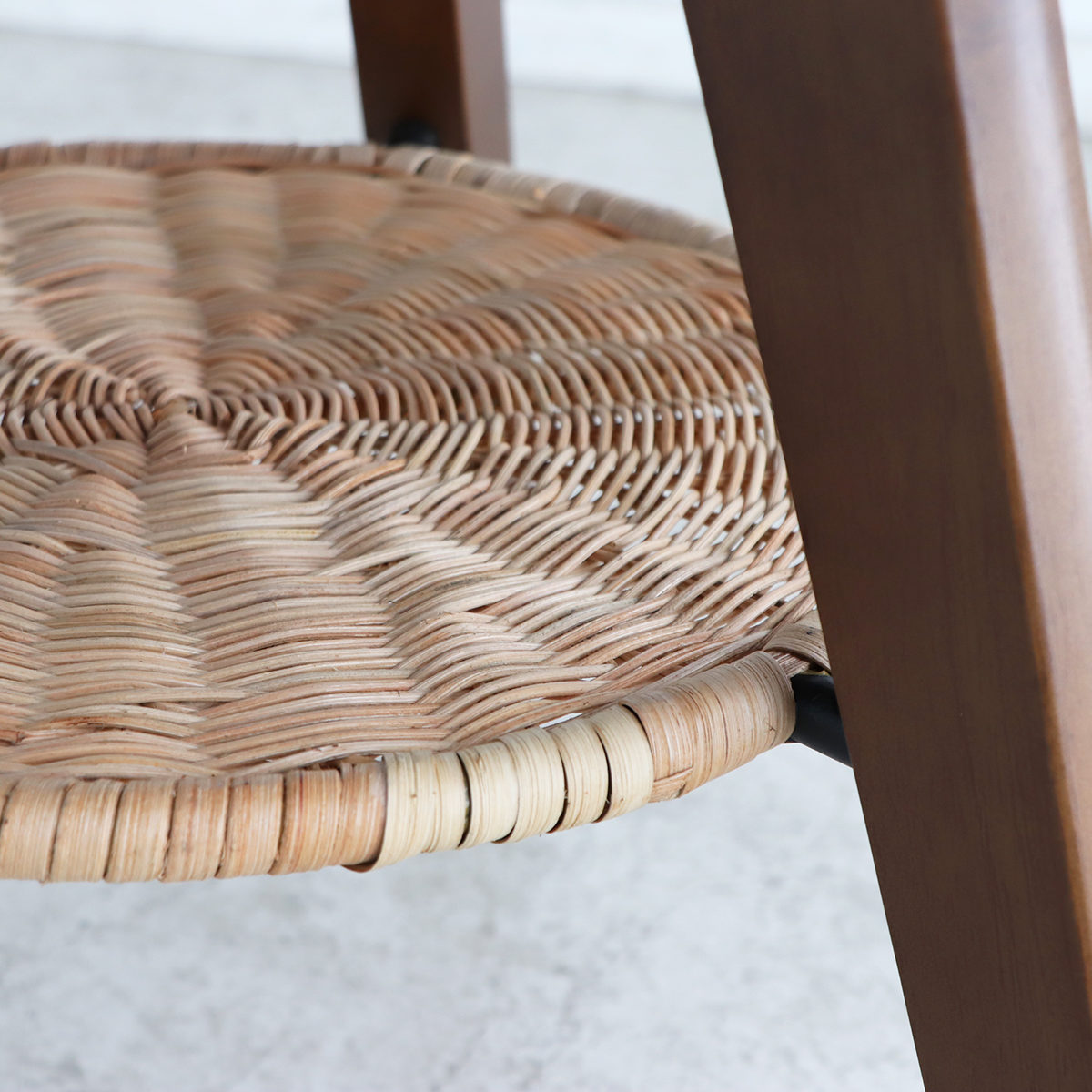 サイドテーブル 直径60cm 円形 木製 ローテーブル リガラ （ テーブル