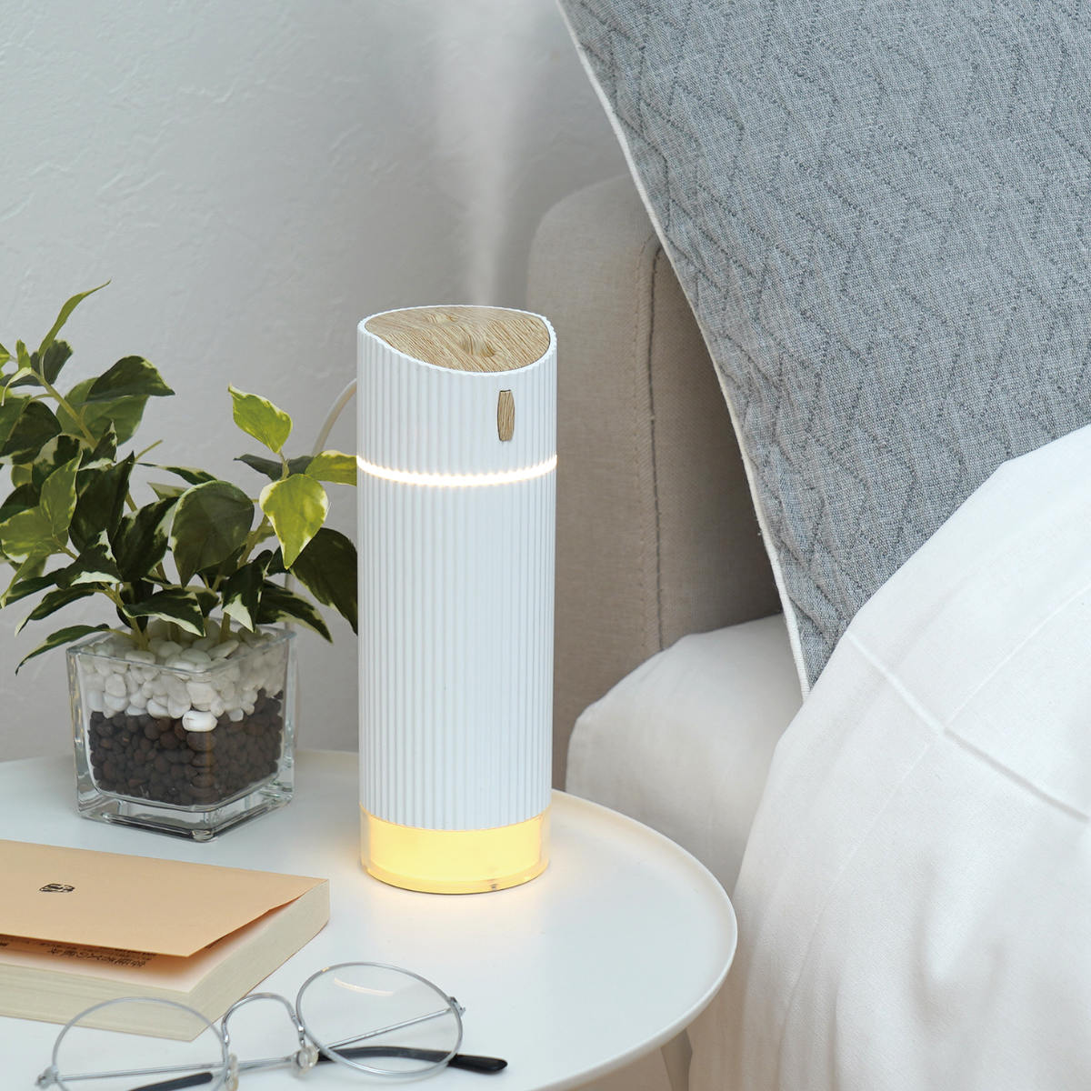 東洋ケース（TOYOCASE） 加湿器 MINI HUMIDIFIER パルテ （ 超音波