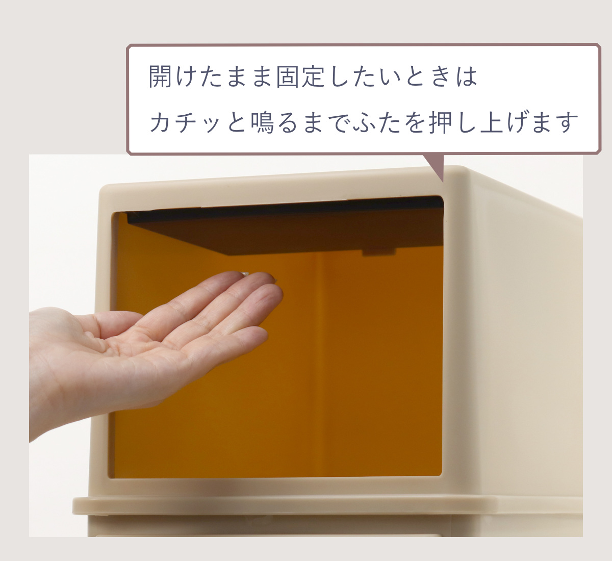 吉川国工業所 ゴミ箱 25L 深型 カフェスタイル フロントオープン
