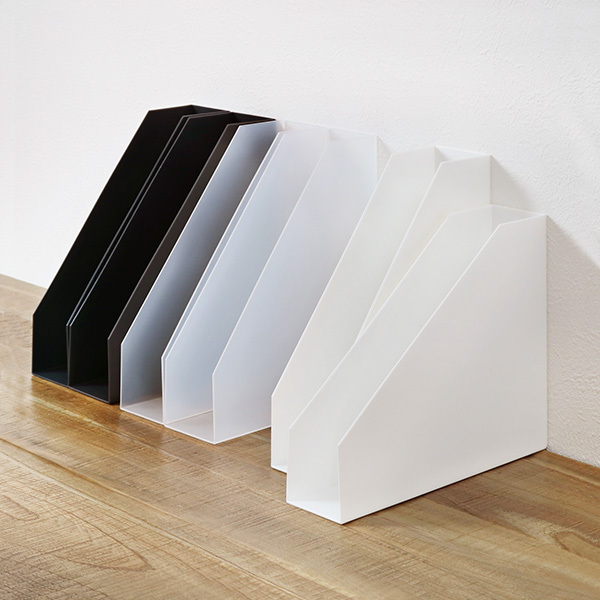 吉川国工業所 ファイルケース A4 同色2個組 S L 1セット スリム 縦型