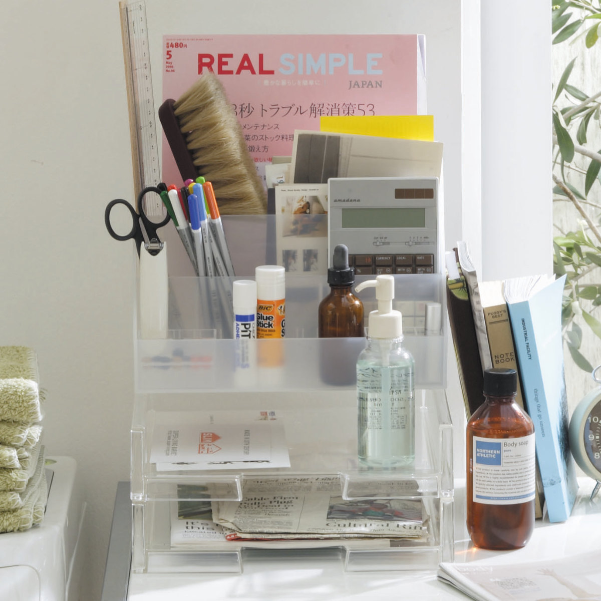 吉川国工業所 ファイルトレー 書類ケース MX-20 A4 タテ サイズ