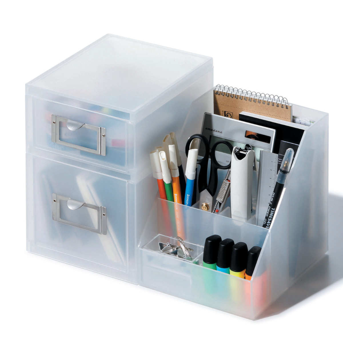 吉川国工業所 収納ボックス 引き出し プラスチック MX-70 A6 サイズ 深