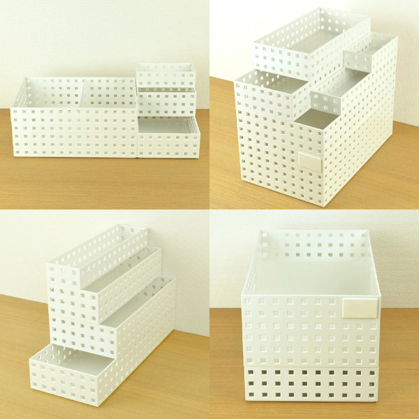 BRICKS 収納 ボックス ケース BOX 25点セット 格安！超お買い得！ Like-it（ライクイット） 小物収納 9016 収納ケース ブリックス BRICKS