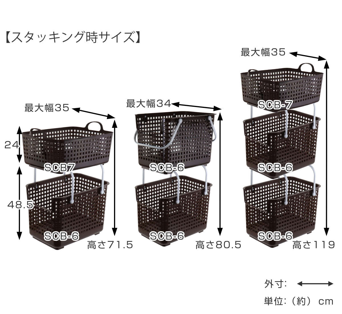 ランドリーバスケット スカンジナビア ランドリ...の詳細画像4