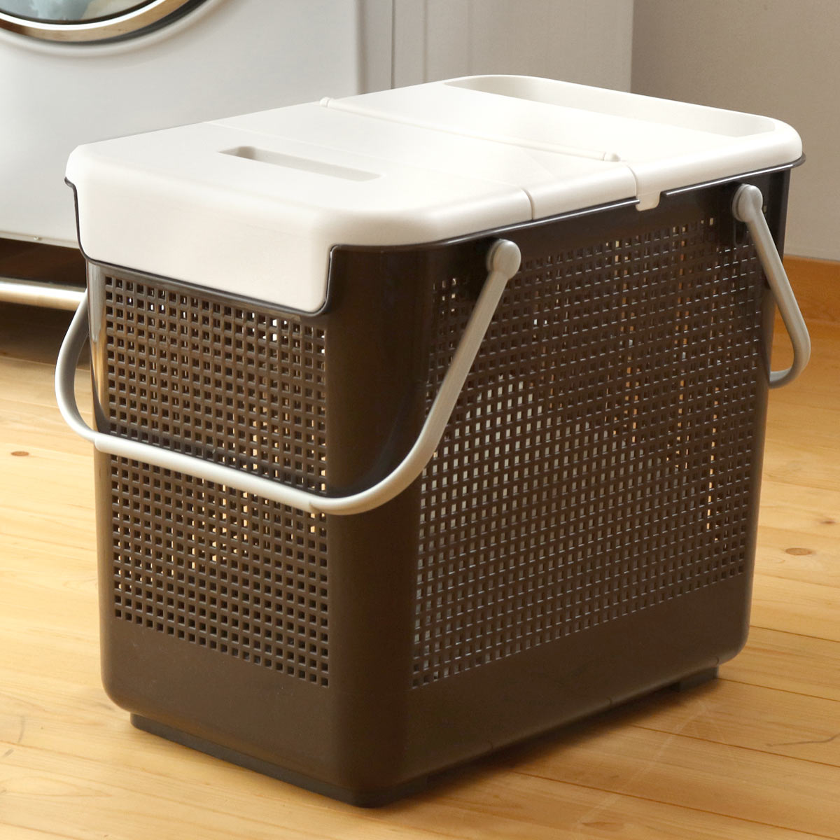 吉川国工業所 ランドリーバスケット スカンジナビア 目かくし