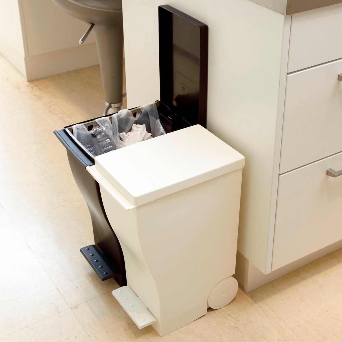 kcud ゴミ箱 20L mini スリムペダル ふた付き （ 20l 20リットル