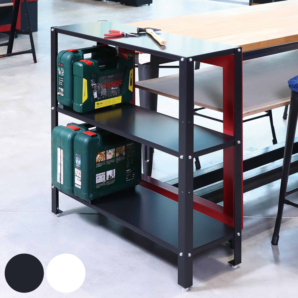 山崎産業 ラック OoラックIT-1 組立 幅91cm （ 法人限定 山崎産業 業務