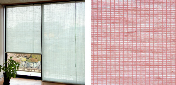ロールスクリーン（麻） calm 88×135cm ロールアップスクリーン カーム