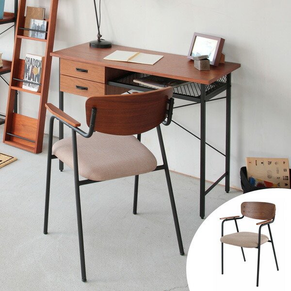 デスク 机 スチールフレーム 引出し付 anthem 幅100cm （ パソコン