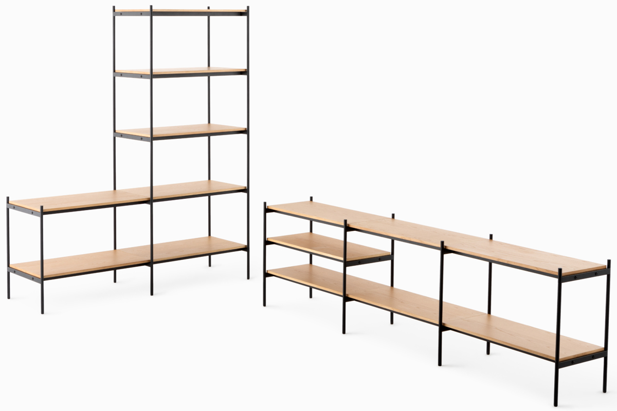 Like-it（ライクイット） オープンラック 82×40cm 3段 350-SLセット