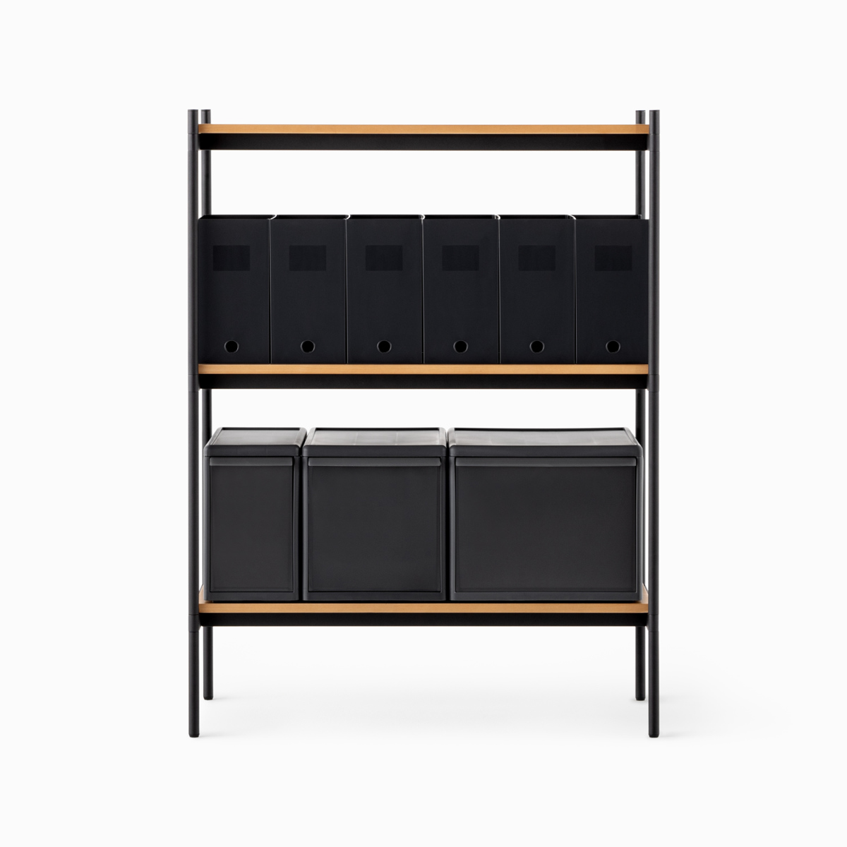 Like-it（ライクイット） オープンラック 82×40cm 3段 350-SLセット