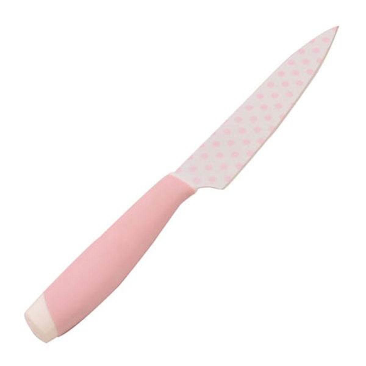 ヤクセル（YAXELL） ペティナイフ ソフトグリップ包丁 ピンク （ 小型
