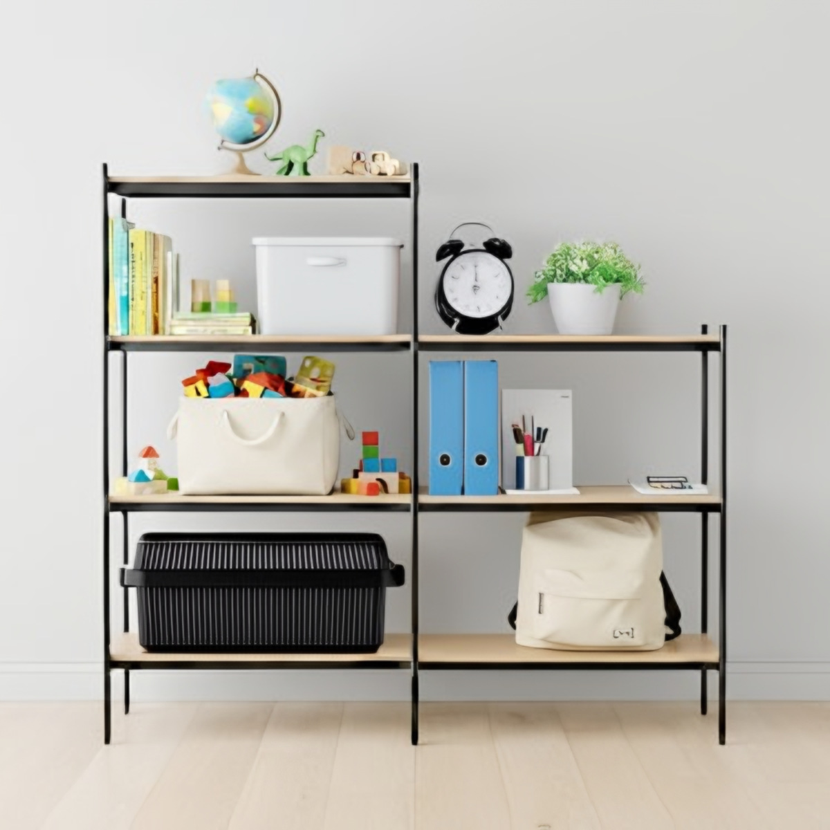 like-it 450SL オープンシェルフ 3段 Like-it（ライクイット） オープンラック 82×50cm 3段 450-SLセット