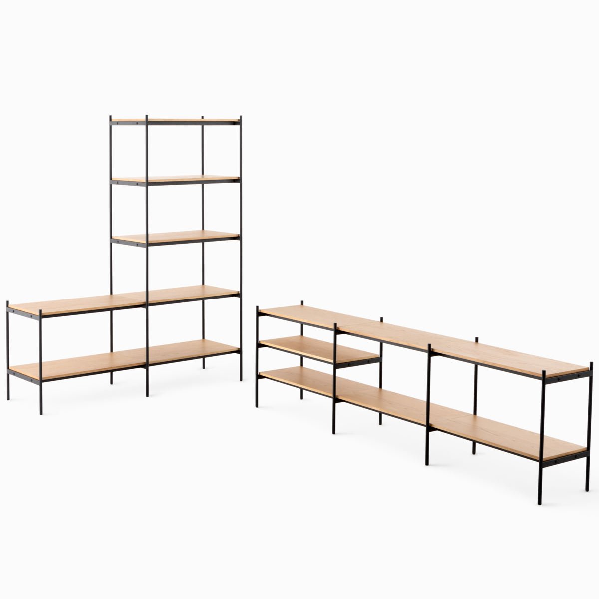 Like-it（ライクイット） オープンラック 82×50cm 3段 450-LLセット