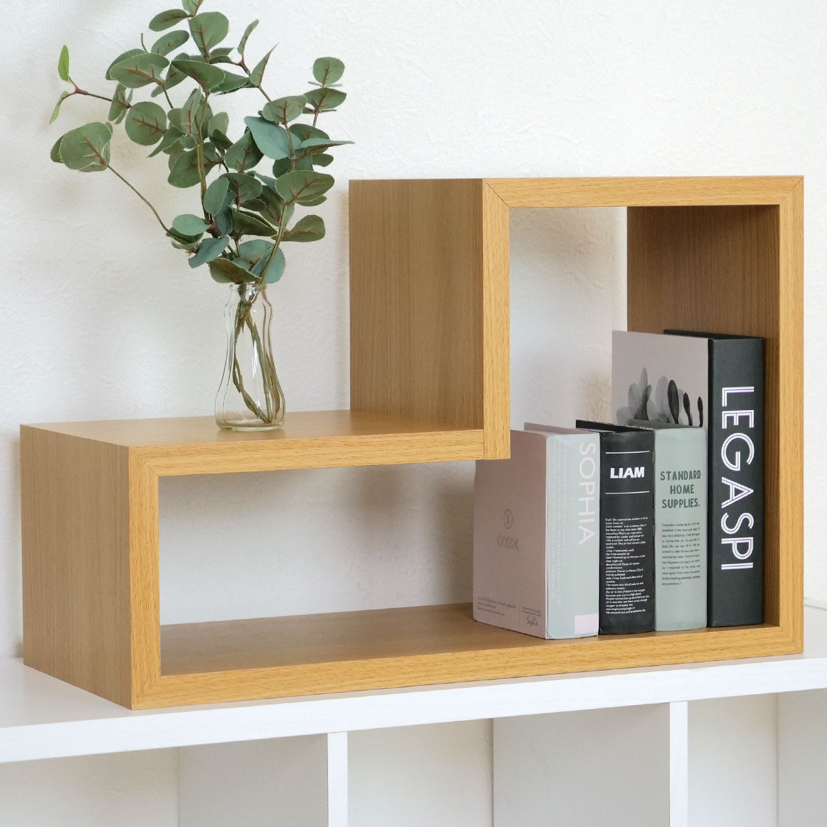 東谷 オープンラック パズルラック L型 幅54cm （ 多目的収納ラック