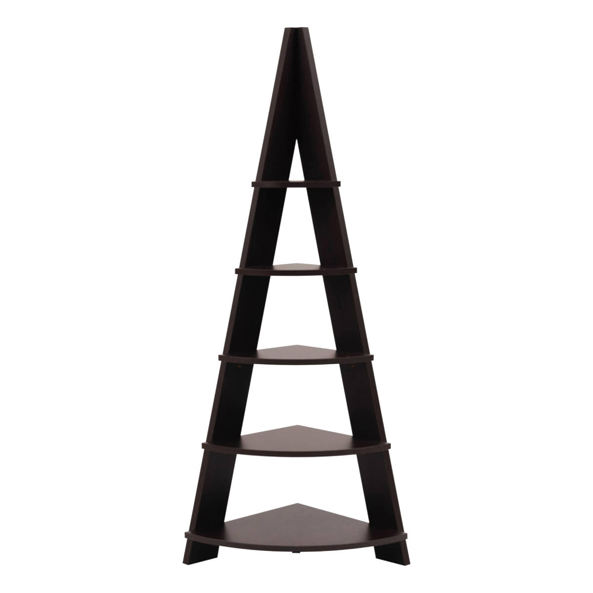 コーナーラック 幅57cm 5段 デッドスペース活用 （ コーナーシェルフ