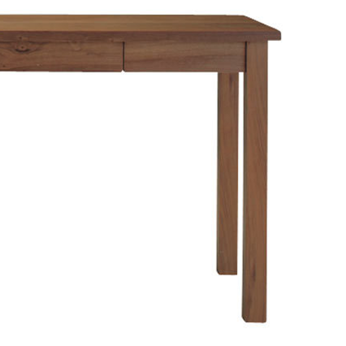 木製デスク 　引き出し付き 東谷 ワークデスク 引き出し付き 木製 幅120cm （ 書斎机 勉強机 つく