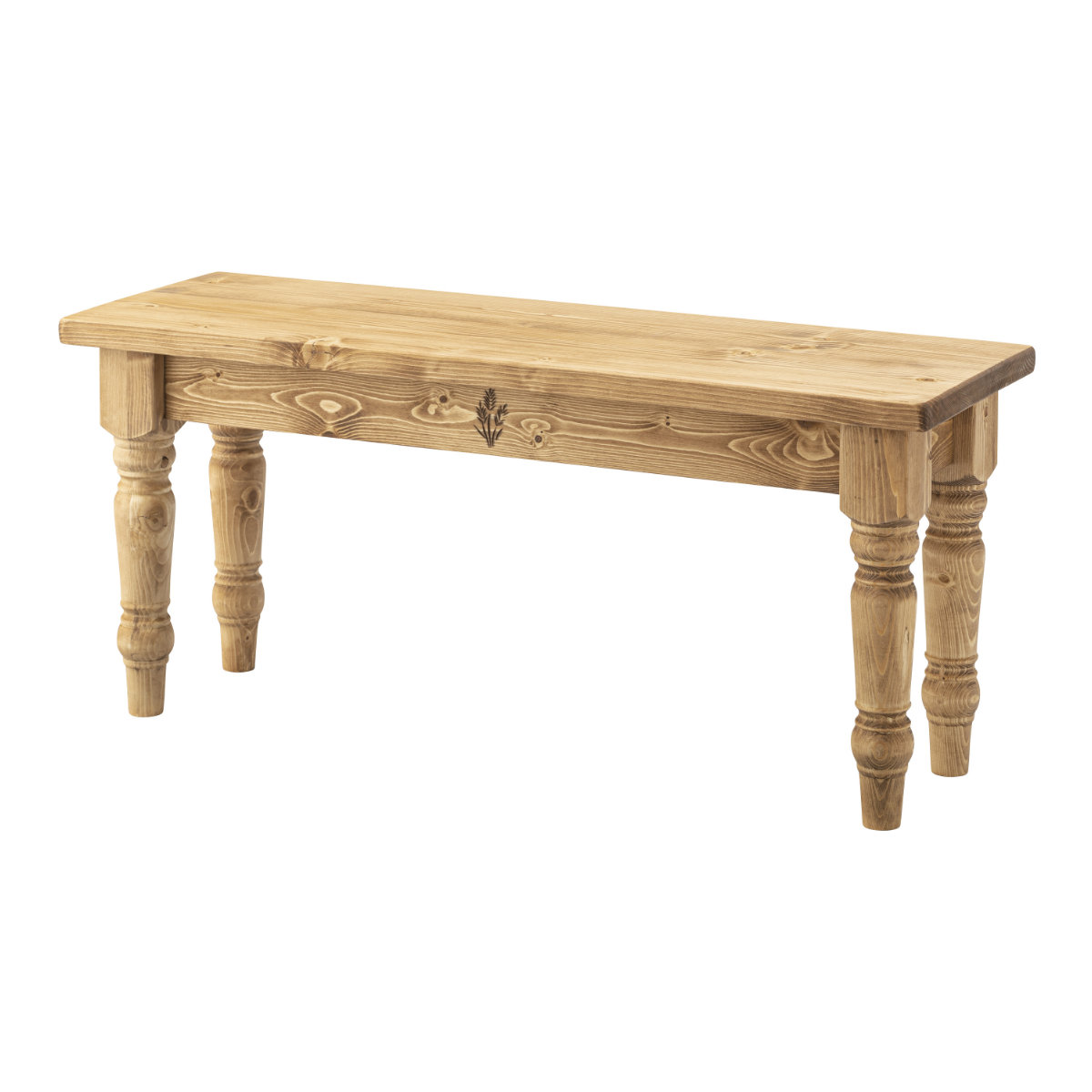 東谷 ベンチ 幅96cm 木製 アンティーク調 （ ダイニングチェア イス