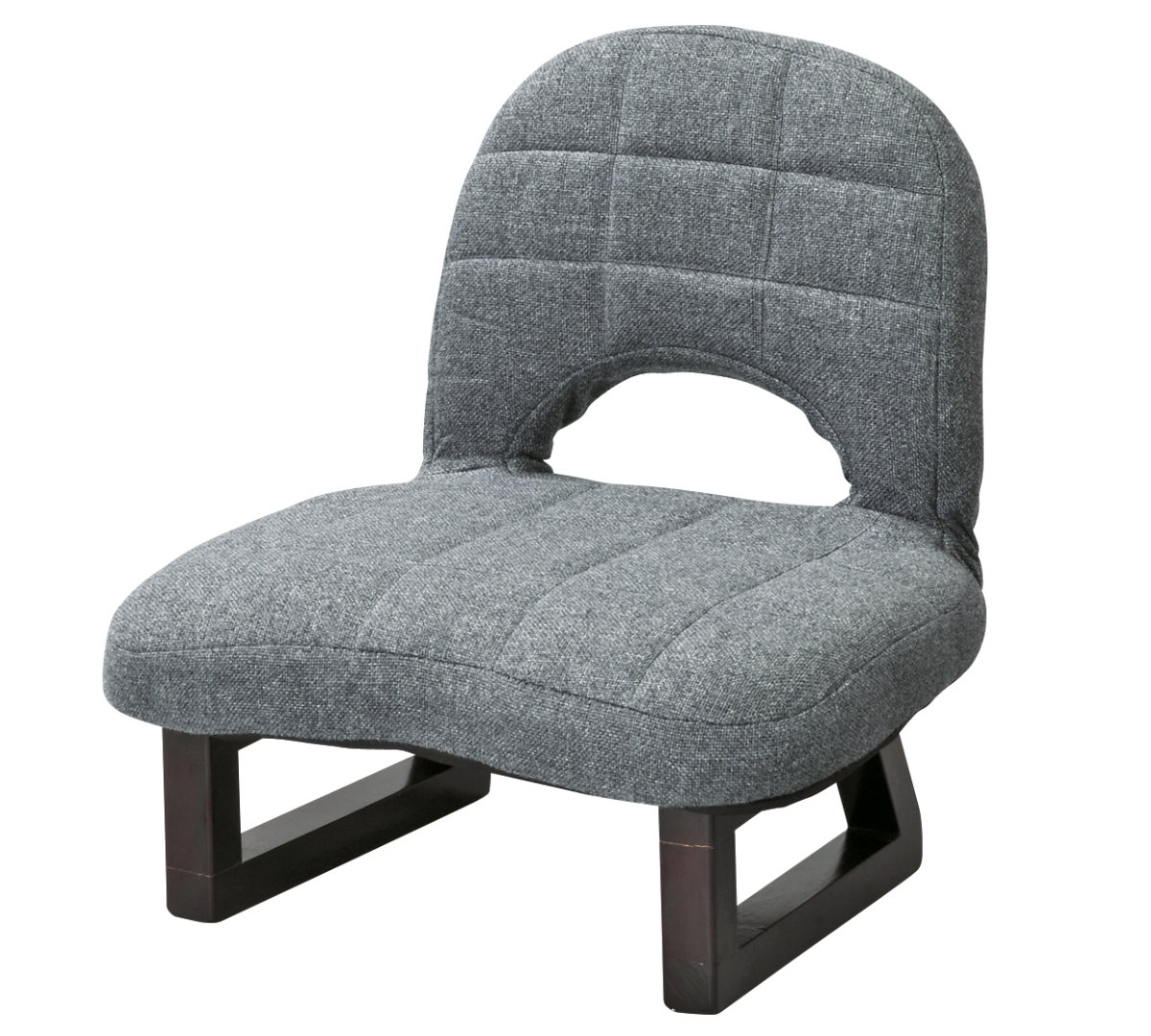 正座椅子 背もたれ 折りたたみ ファブリック 木製 （ 正座補助 正座用 椅子 イス チェア ローチェア フロアチェア 座面高20cm ） 正座椅子 