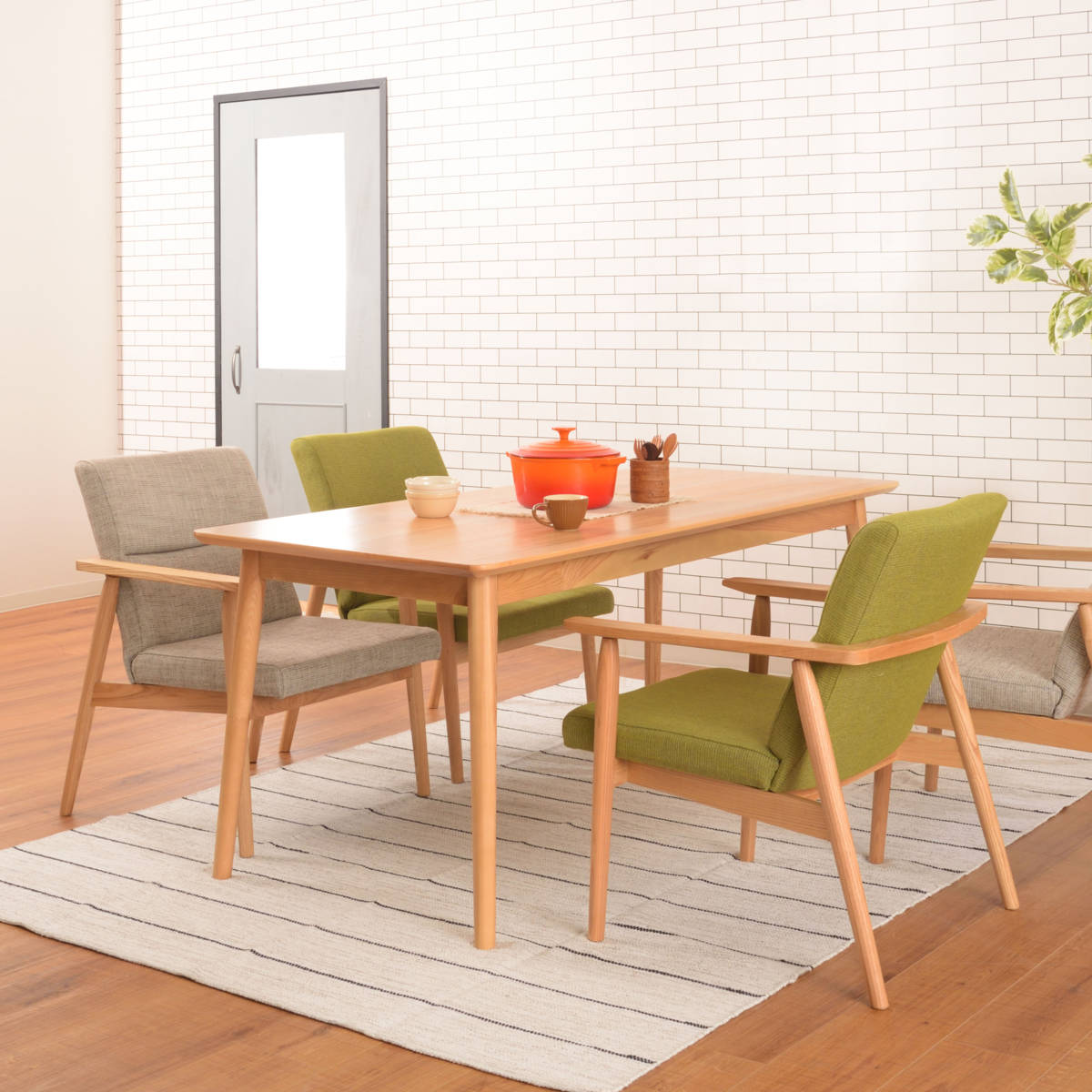 東谷 ダイニングテーブル 幅160cm 木製 （ 天然木 4人掛け ダイニング