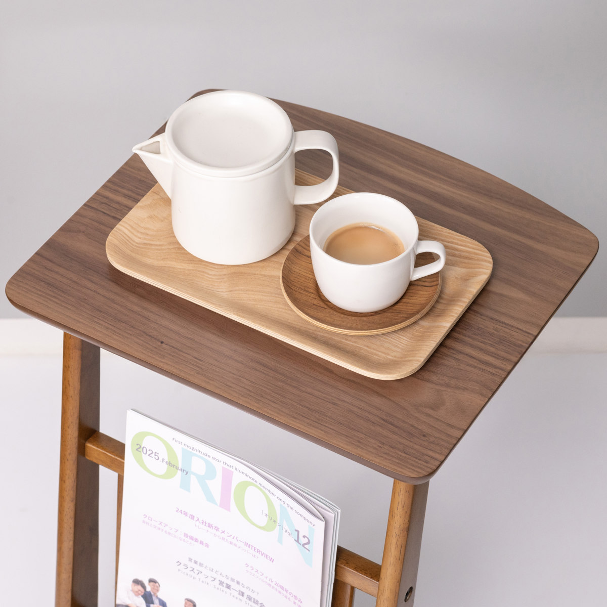 コンパクト 小型机 ミニテーブル ソファ サイドテーブル TAC-239WAL コンパクト 小型机 ミニテーブル ソファ サイドテーブル TAC-239WAL