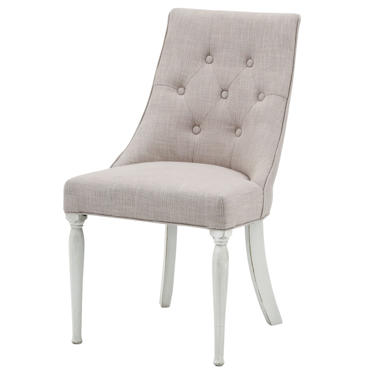 東谷 ダイニングチェア 座面高47cm 天然木 シャビーシック （ フレンチ