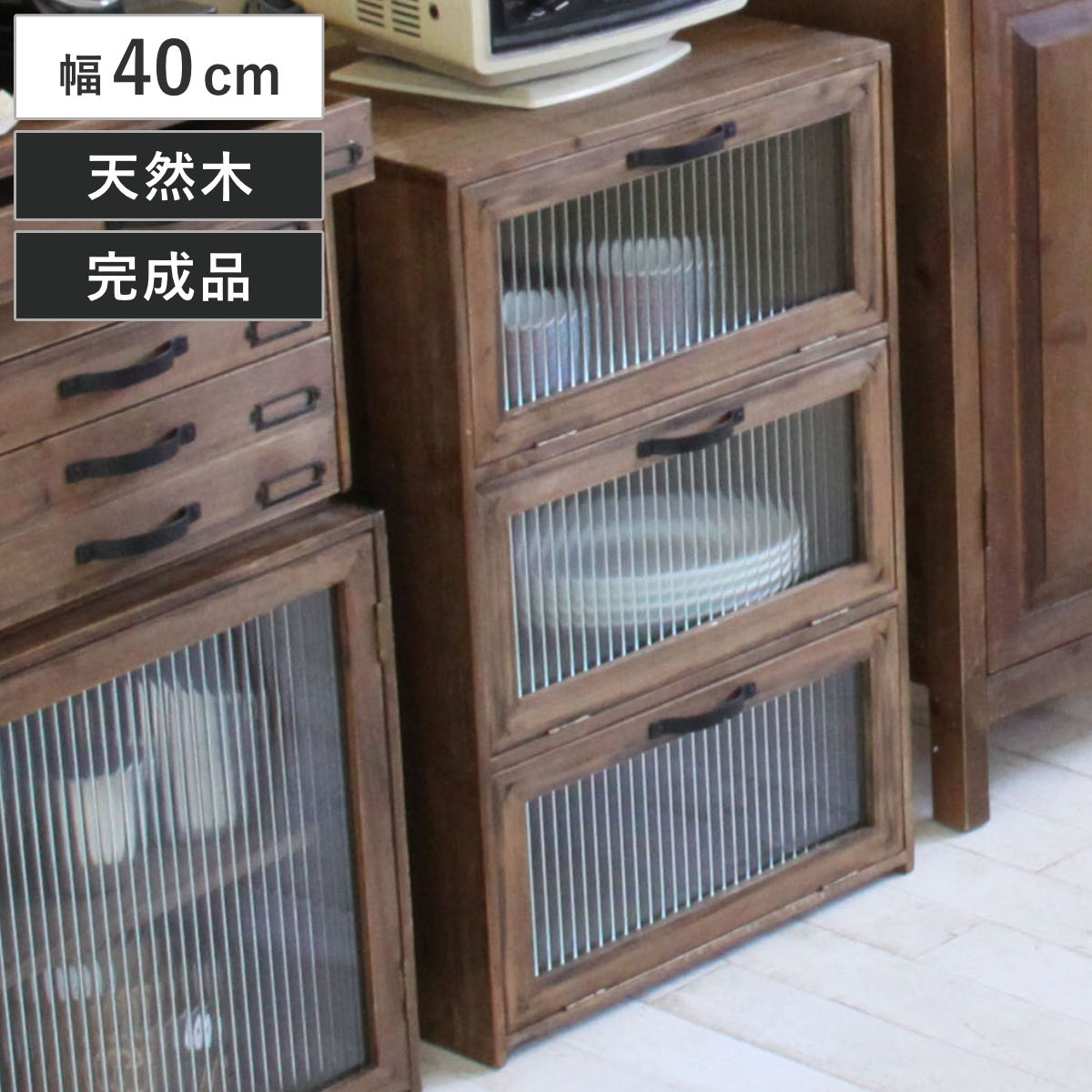 ラララ様リクエスト品】小泉産業 ガラス キャビネット 収納 本棚 食器棚 昭和レ ジャパンヴィンテージ ガラスキャビネット 昭和レトロ 古道具