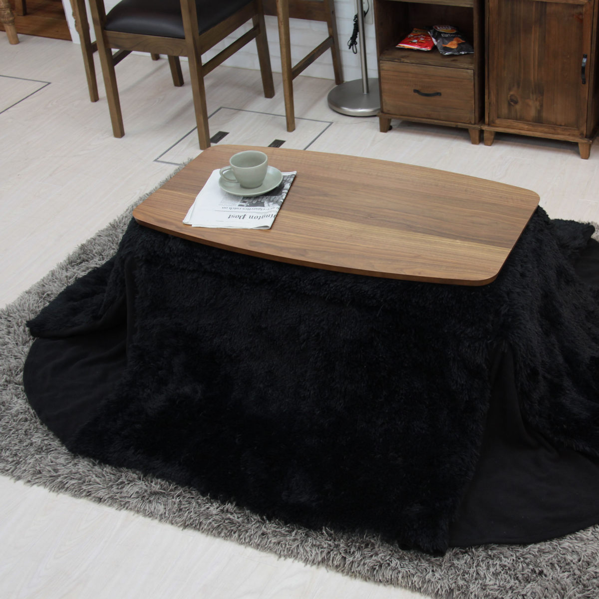 東谷 こたつテーブル エルフィ 長方形 90cm （ コタツ こたつ テーブル