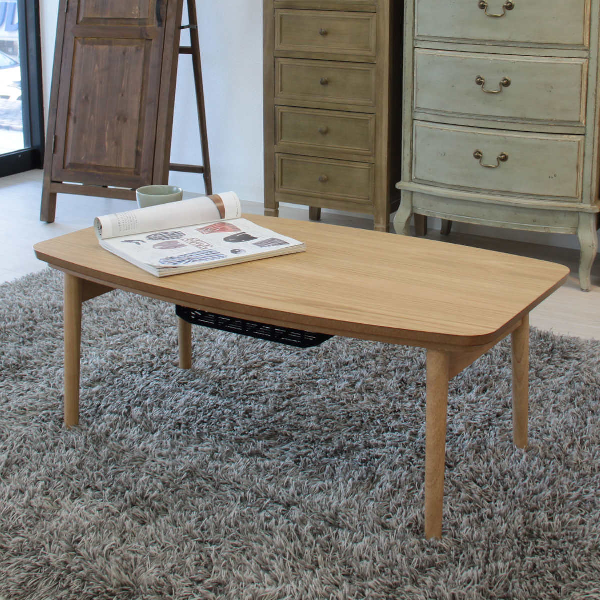 ^*^様 東谷 エルフィ こたつテーブル　天板90×50cm 東谷 こたつテーブル エルフィ 長方形 90cm （ コタツ こたつ テーブル