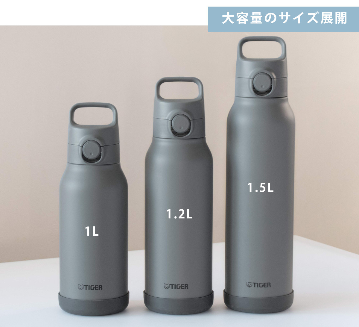 タイガー魔法瓶 タイガー 水筒 1.2L 真空断熱ボトル スポーツボトル