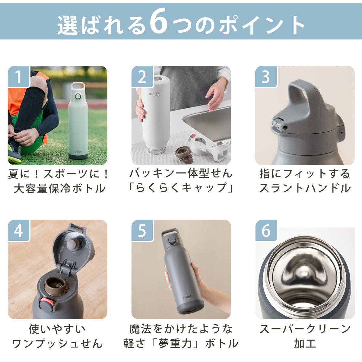 タイガー魔法瓶 タイガー 水筒 1.5L 真空断熱ボトル スポーツボトル