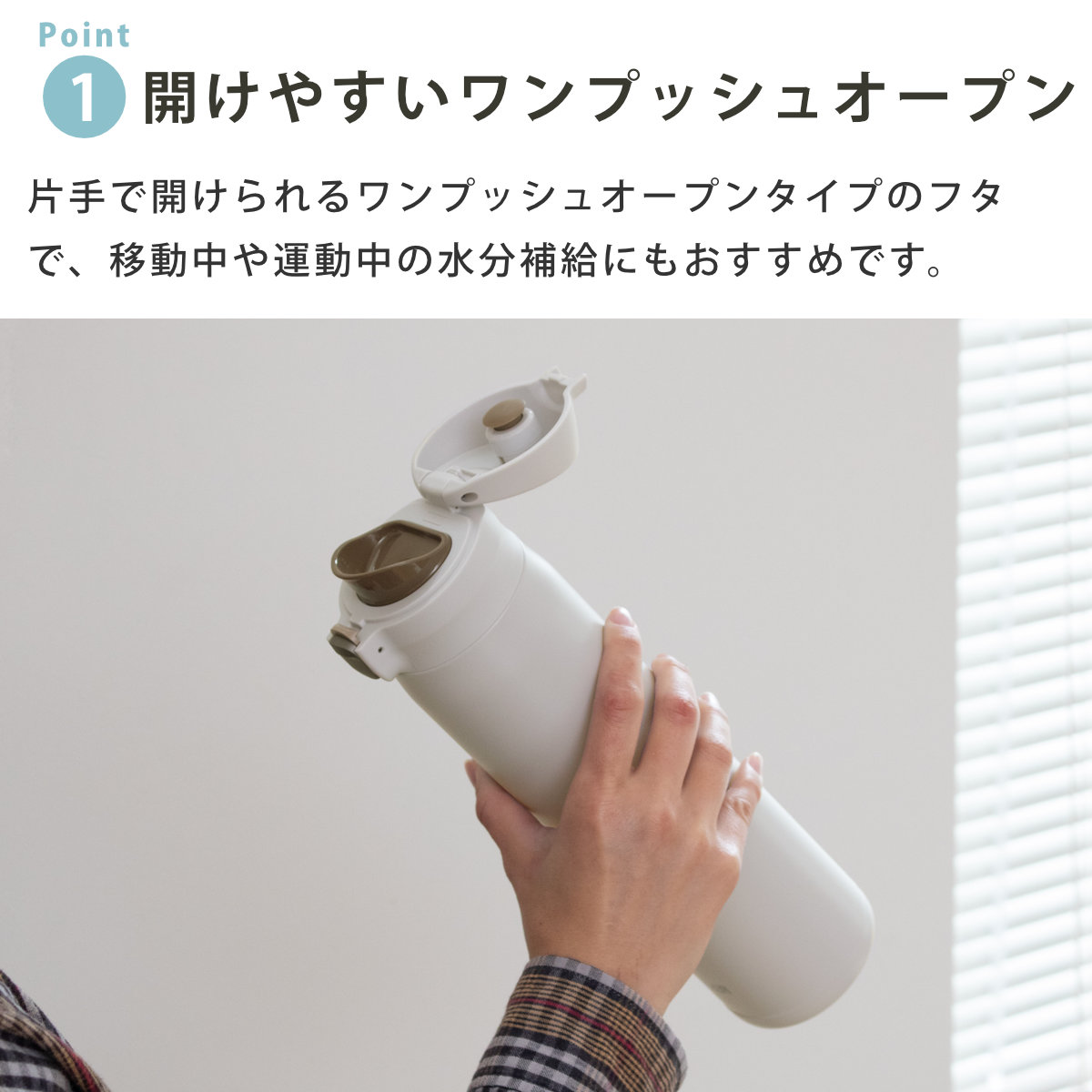 タイガー魔法瓶 タイガー 水筒 880ml 真空断熱ボトル ワンプッシュマグ