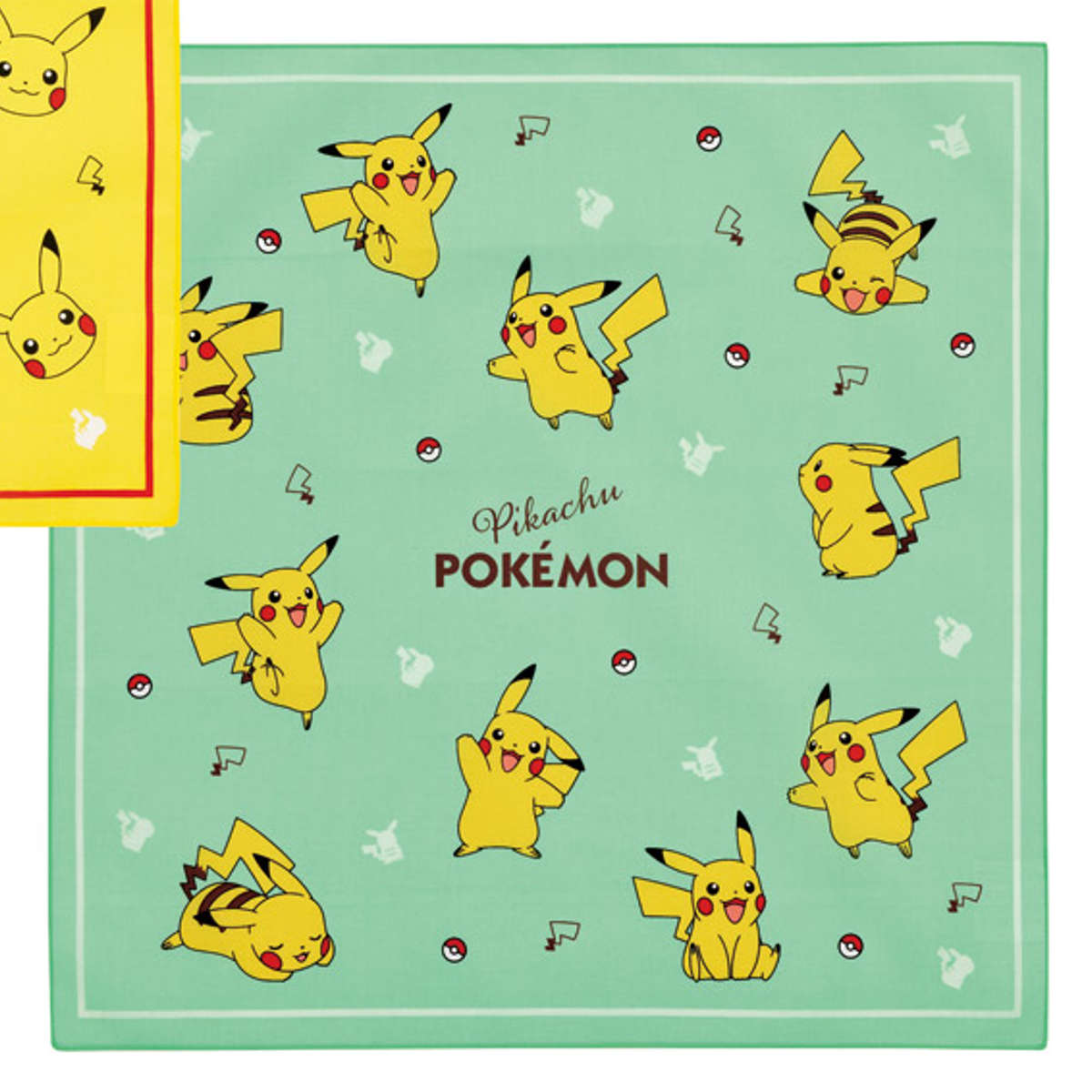 スケーター ランチクロス 2枚セット ピカチュウ （ ポケットモンスター