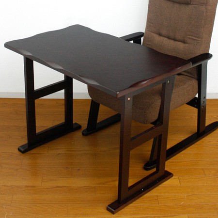 パソコンデ テーブル 高座椅子用 くつろぎテーブル 約幅80cm （ 和室 机 ） リビングート PayPayモール店 - 通販 - PayPayモール いやりもこ