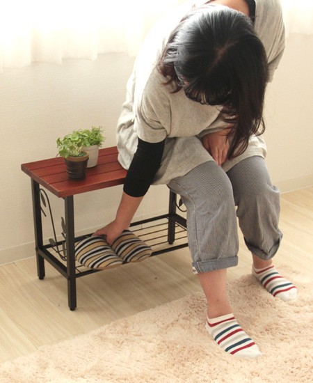 スチール 玄関 椅子 リビングート Paypayモール店 通販 Paypayモール ベンチ 玄関スツール Nico ニコ