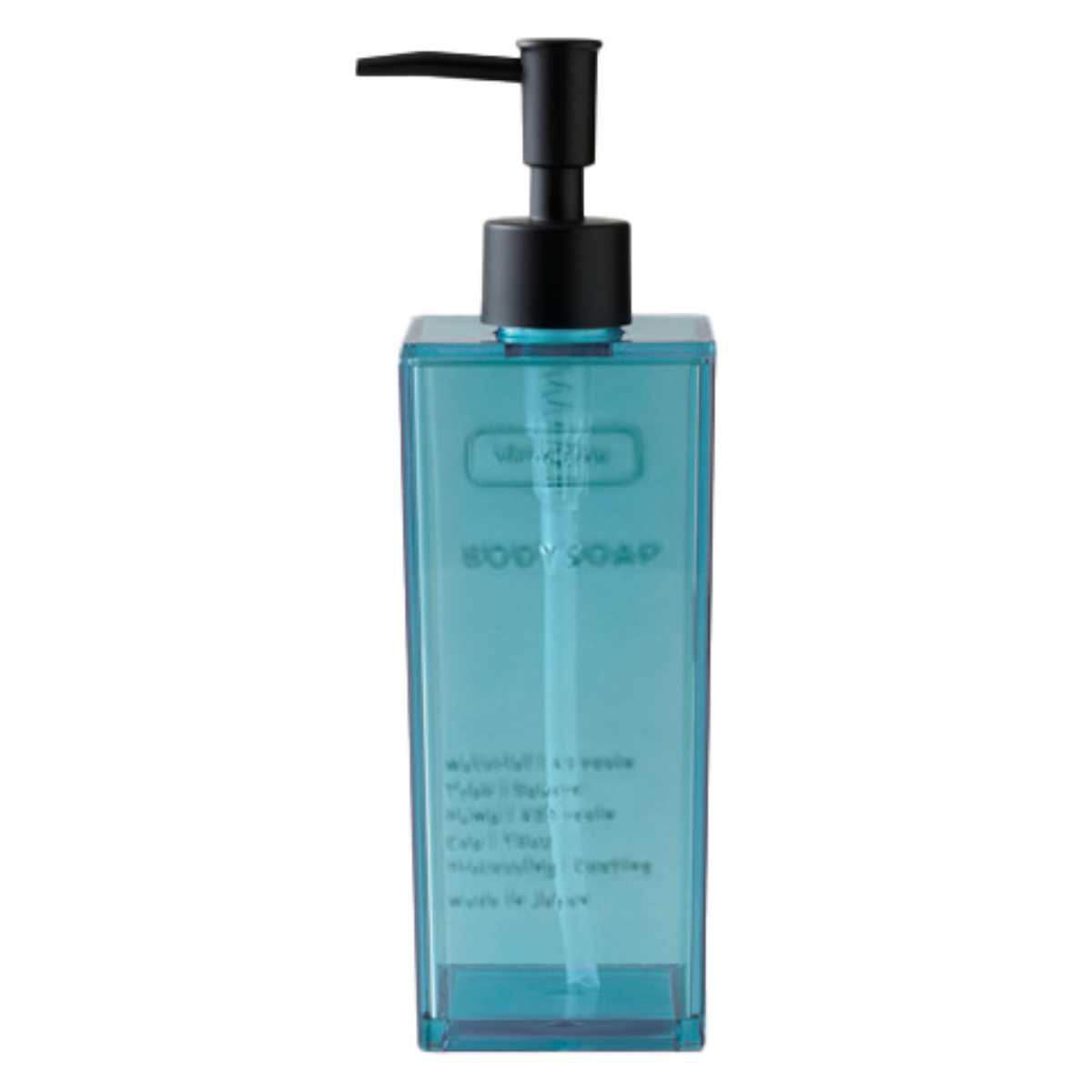 ディスペンサー 500ml ボディソープ Verre Soap （ ディスペンサー