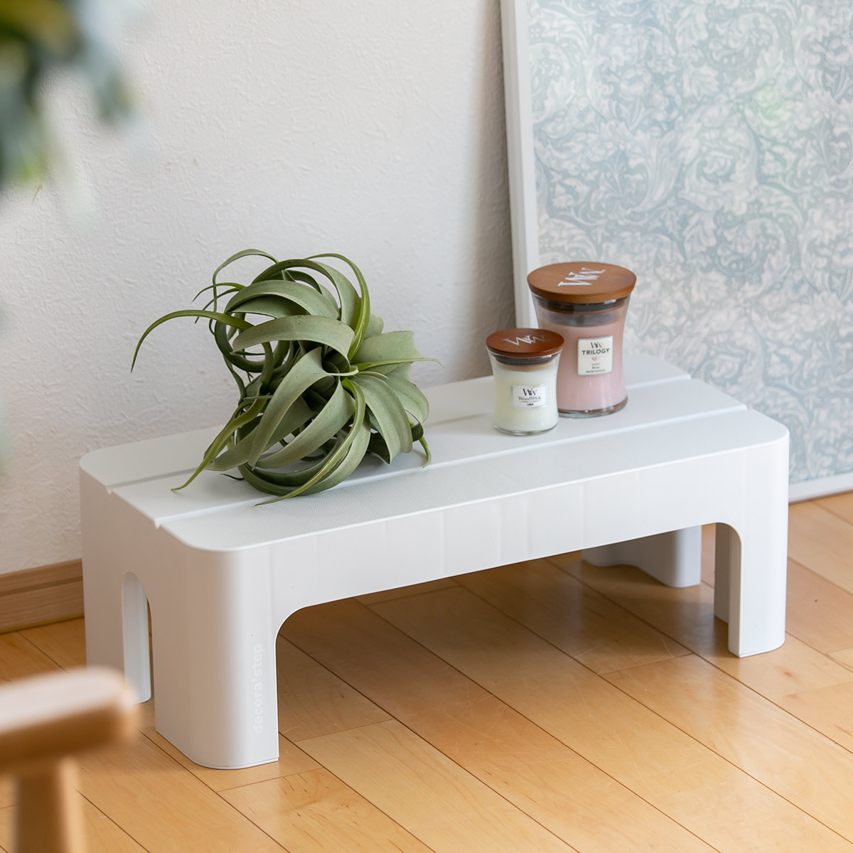 SANKA（サンカ） ステップ 台 踏み台 squ+ デコラステップ L 幅59cm 高