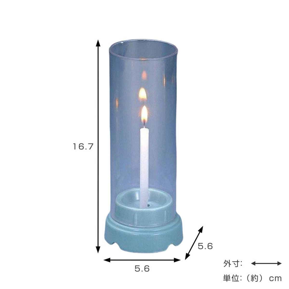 ローソク立て そよ風 ( ろうそく立て 墓前 ...の詳細画像1