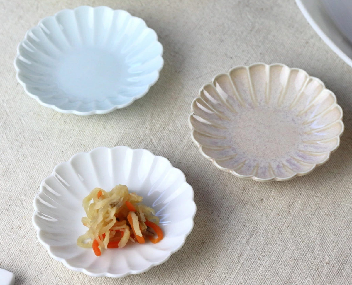 ネクスト（NEXT） 皿 菊花和膳 大皿 21cm （ 電子レンジ対応 食洗機