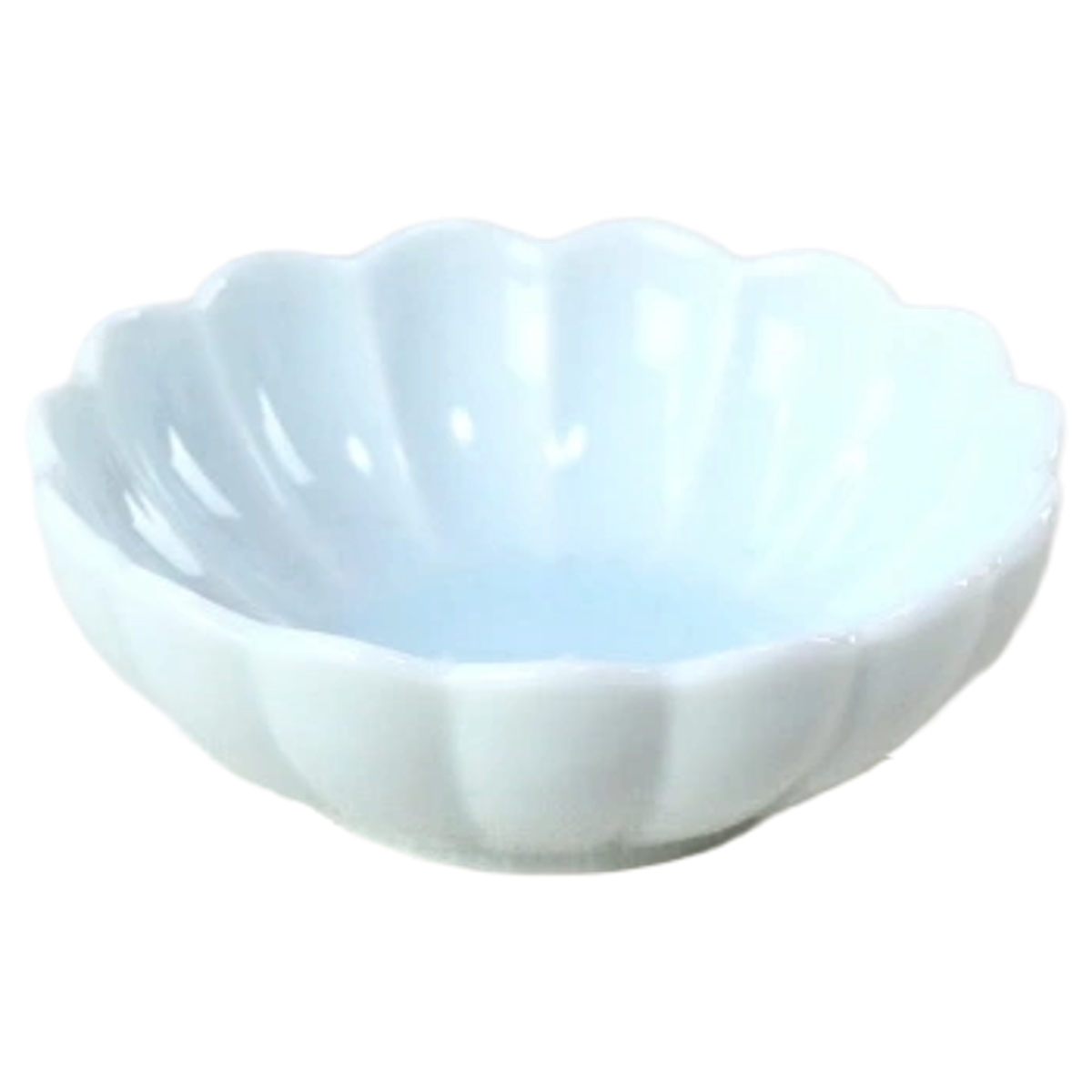 青磁　花型小鉢　７個組 450c743be0fbca4e373d5e6279f2a8