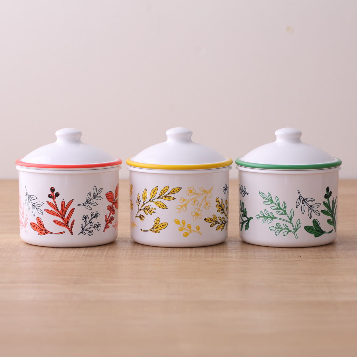 保存容器 Herbal Harmony ラウンドストッカー 330ml （ 保存 容器 密閉