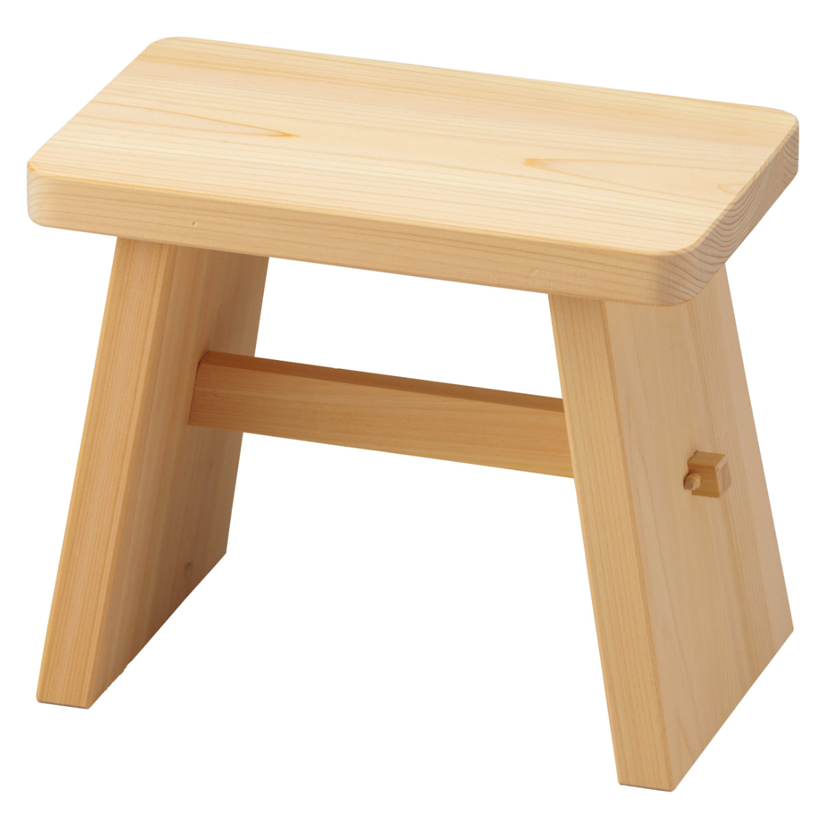 風呂椅子 木製 座面高25cm 檜 ひのき 特選 （ 風呂イス 風呂いす バス