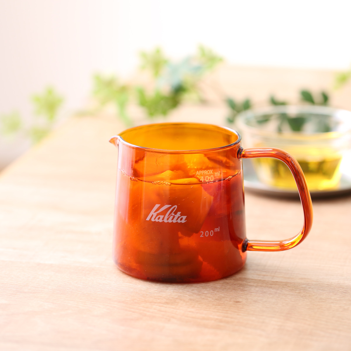 Kalita（カリタ） コーヒーサーバー 400ml Jug 400 アンバー （ ガラス