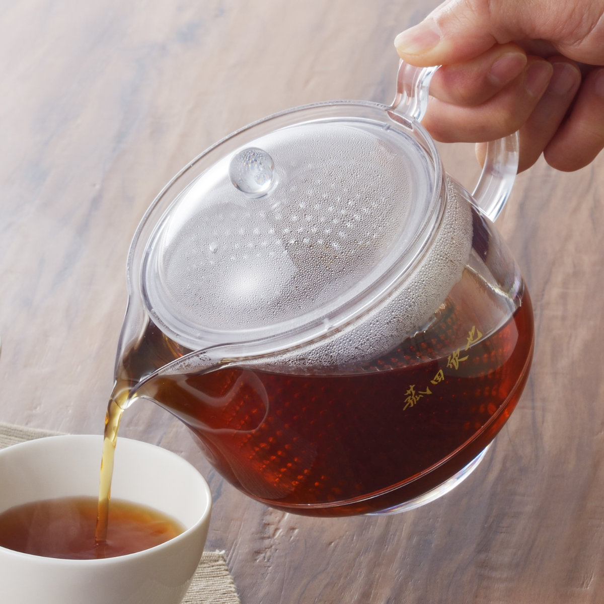 ティーポット 菰田欣也 クリアティーポット 730ml （ ポット 急須