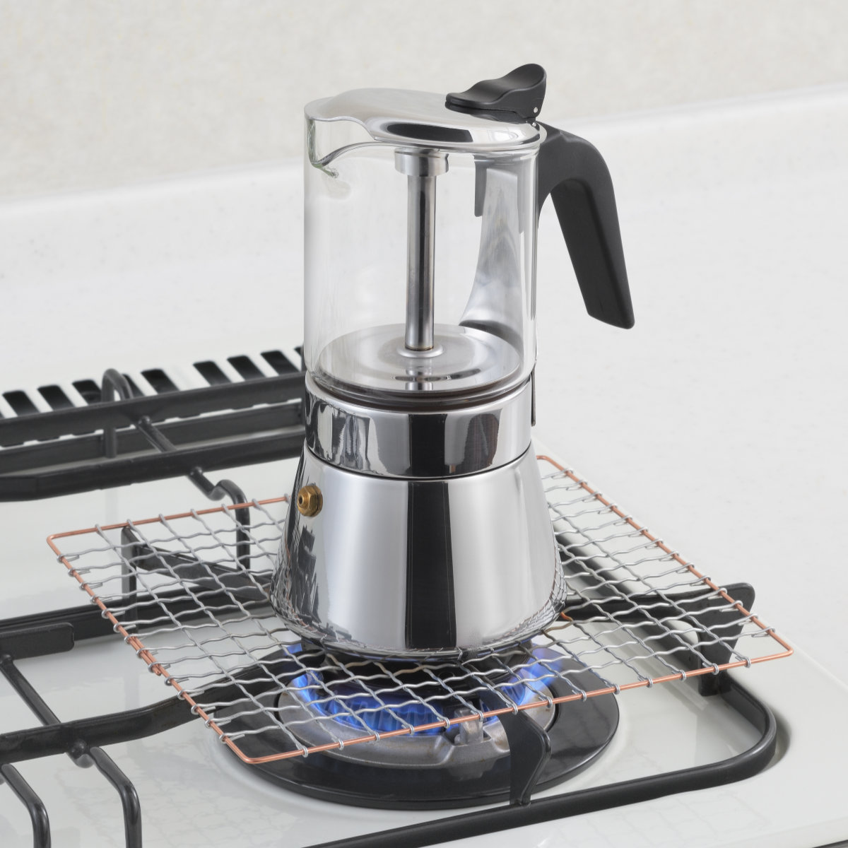 中が見える！エスプレッソメーカー 450ml （ コーヒーメーカー