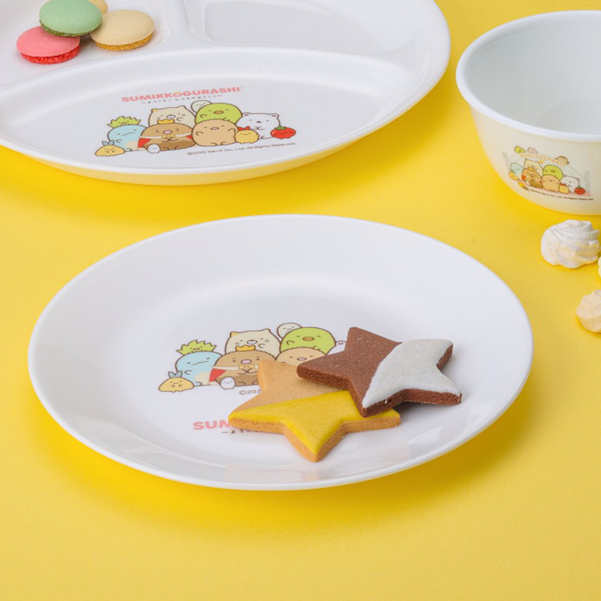 パール金属 皿 CORELLE コレール すみっコぐらし 中皿 （ 21.5cm 強化