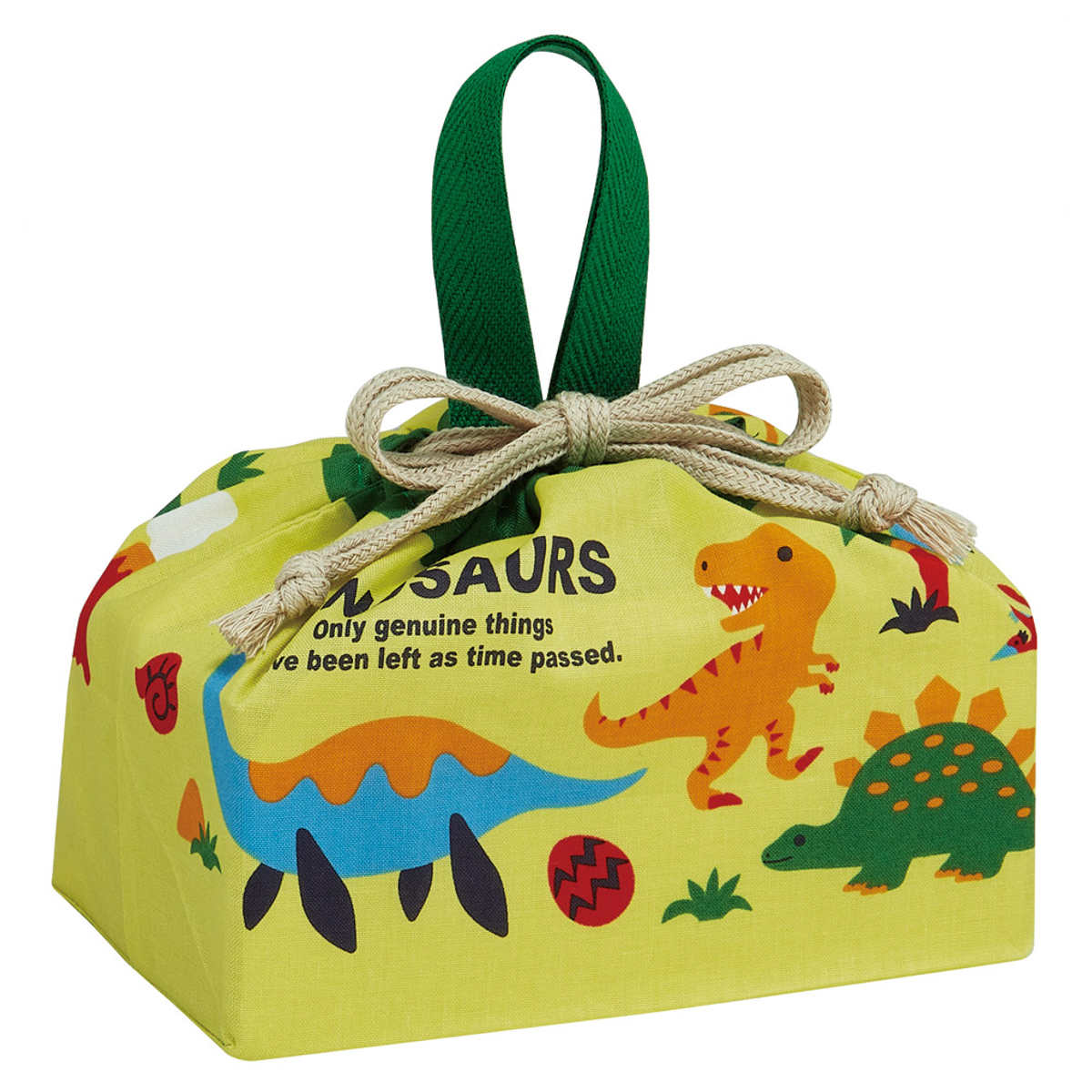 スケーター ランチ巾着 ディノ2026 （ 弁当袋 お弁当袋 給食袋 巾着袋