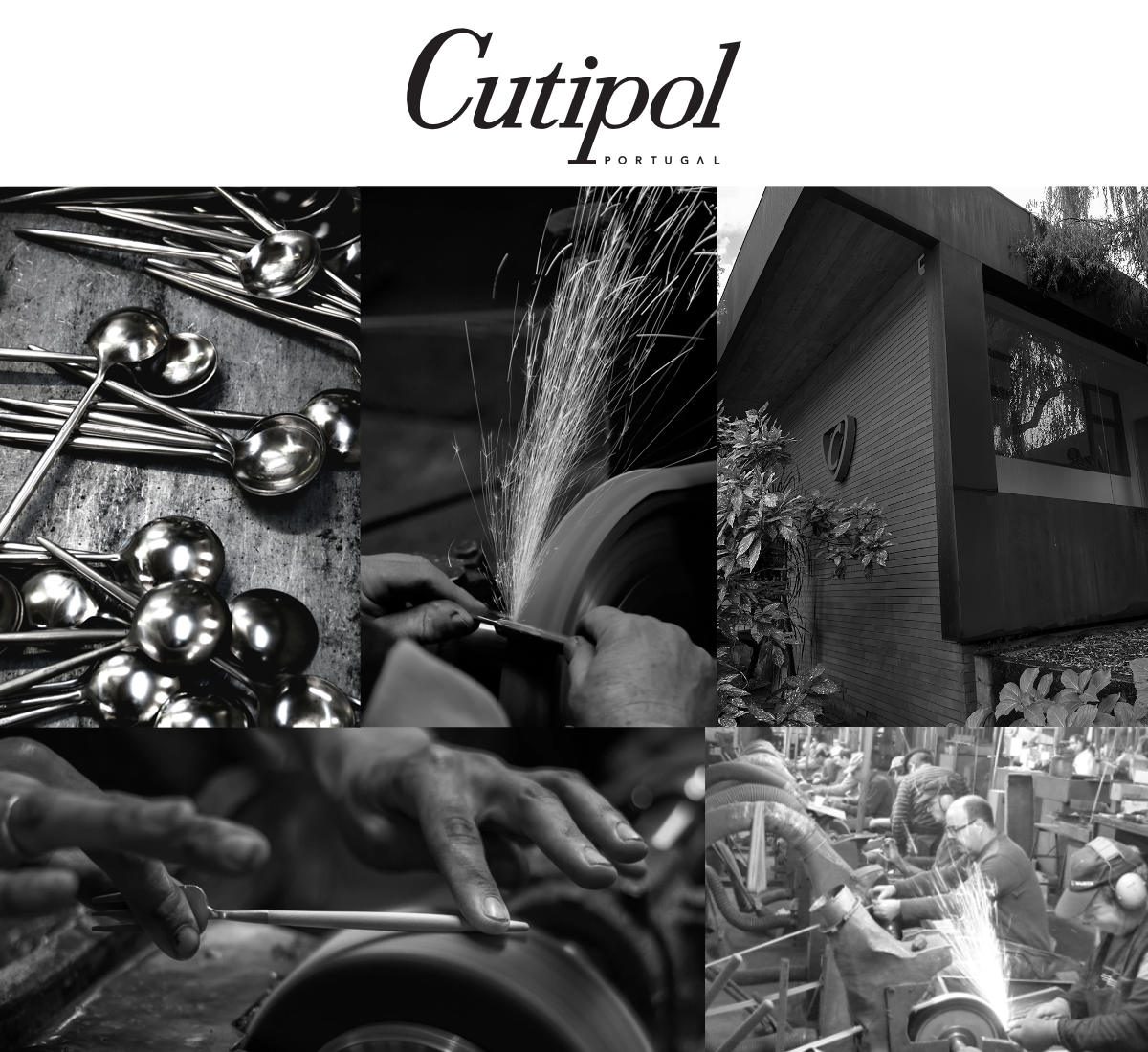 Cutipol（クチポール） KUBE 箸＋箸置き 箱付ペアセット ブラック